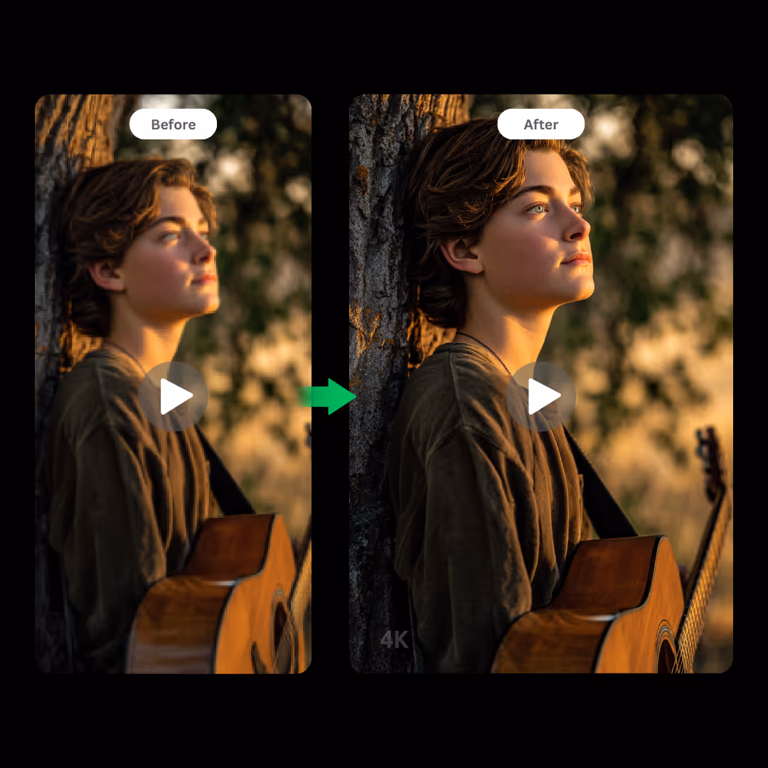 HD and 4K lip-sync upscaling