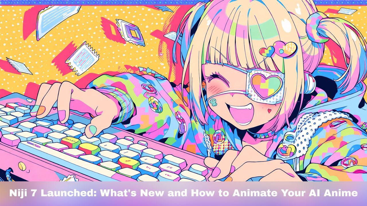 Animating Niji 7 anime art with AI