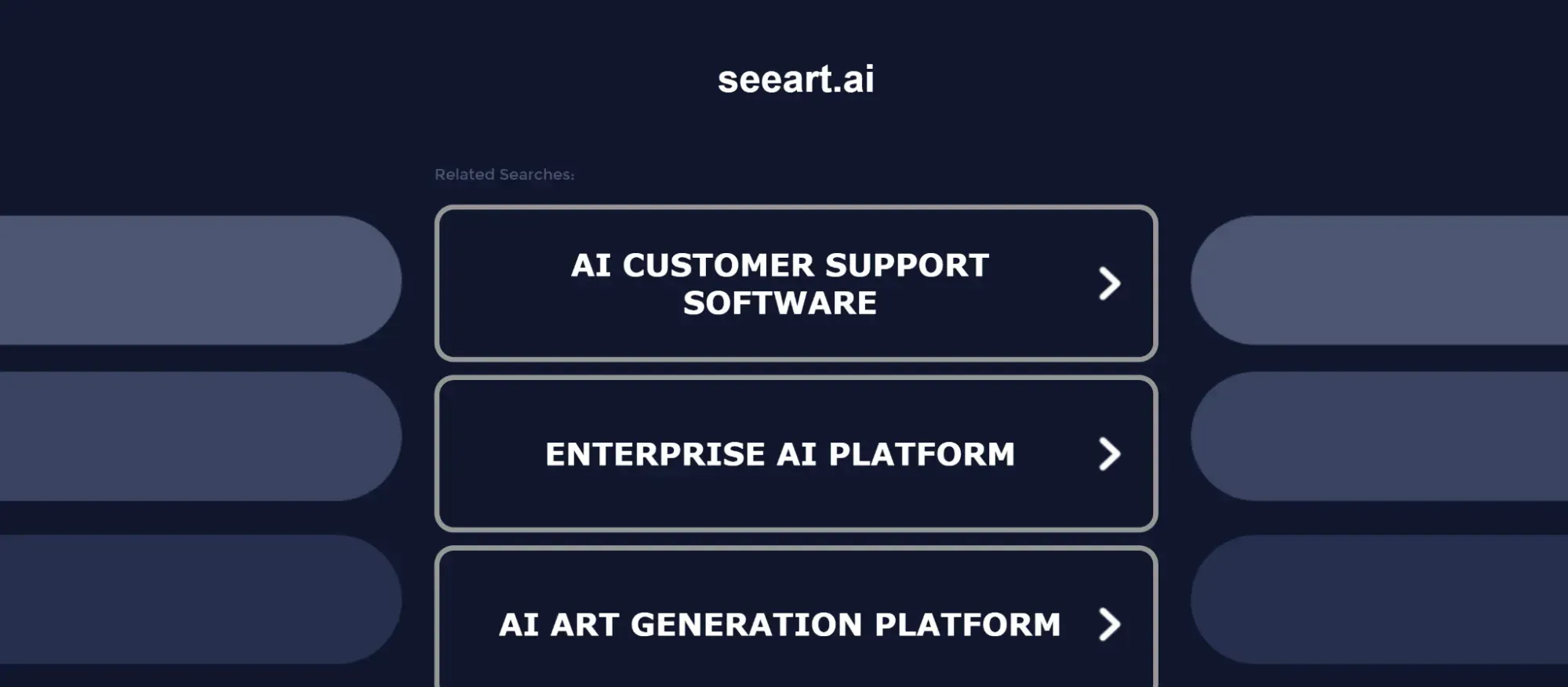 Seeart. AI Homepage