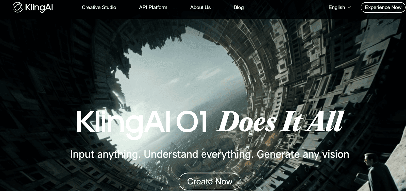 Kling AI Homepage