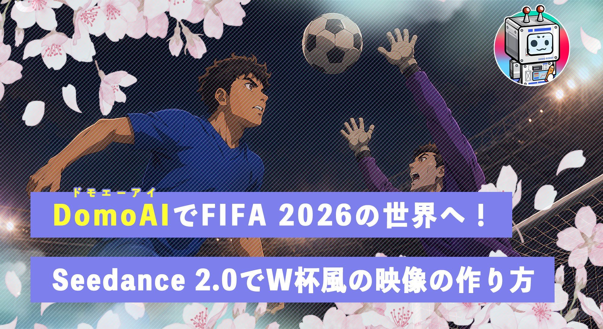 Fußball-Videoprojekt mit DomoAI und Seedance 2.0