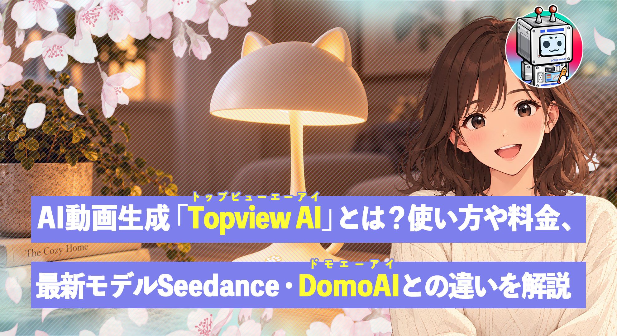 Topview AIとDomoAIの使い方・料金比較